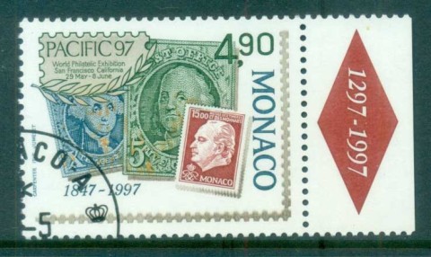 Monaco-1997-Pacific-95-Stamp-Ex-CTO