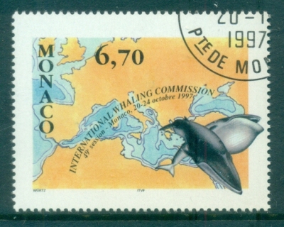 Monaco-1997-Whaling-Commission-CTO