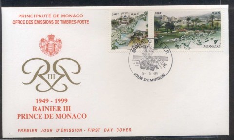 Monaco-1999-Europa-Nature-Parks-FDC