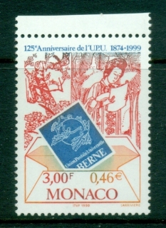 Monaco-1999-UPU-125th-Anniversary-MUH