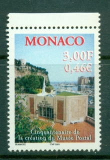 Monaco-2000-Postal-Museum-50th-AnniversaryMUH