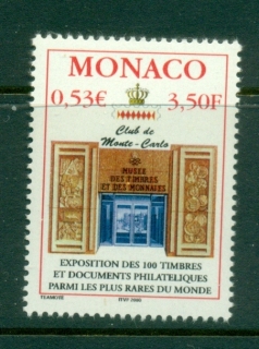 Monaco-2000-Rare-Philatelic-materials-Exhibition-MUH