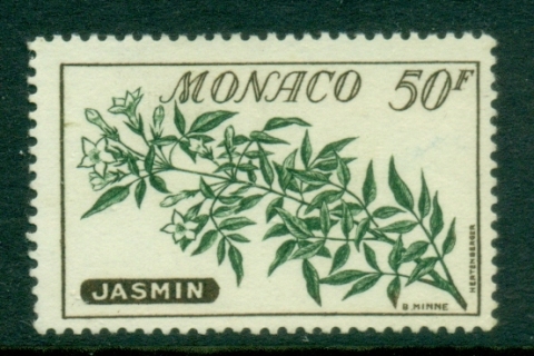Monaco-1959-Jasmine-Flower-50f-MUH