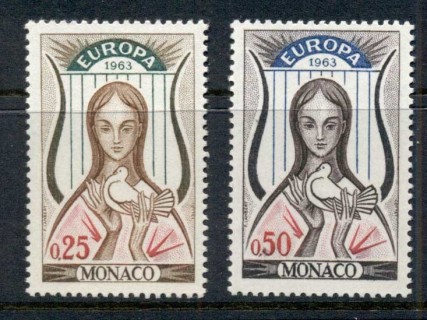 Monaco-1963-Europa-MUH