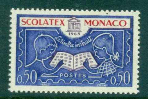 Monaco-1963-UNESCO-Stamp-Exhibition-MUH-lot50160