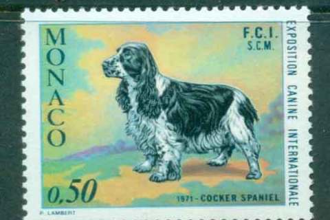Monaco-1971-Dog-Show-MUH-lot50249