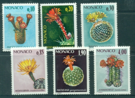 Monaco-1974-Cactus-Flowers-MUH