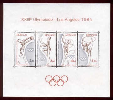 Monaco-1984-Summer-Olympics-Los-Angeles-MS-MUH