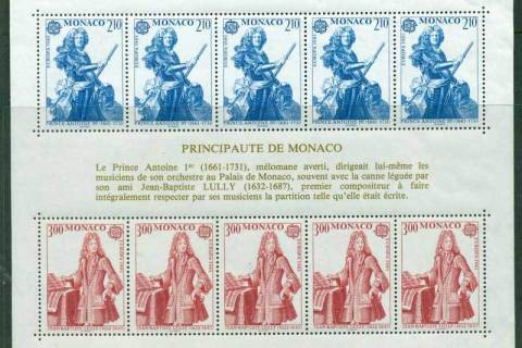 Monaco-1985-Europa-MS-MUH-Lot17421