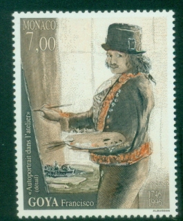 Monaco-1996-Francisco-Goya-250th-birth-anniversary-Muh
