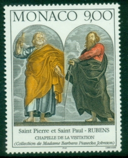 Monaco-1997-Painting-St.-Peter-and-St.-Paul-Peter-Paul-Rubens