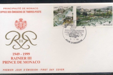 Monaco-1999-Europa-Nature-Parks-FDC
