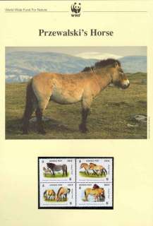 Mongolia-2000 WWF Pzewalski's Horse