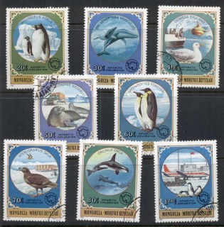 Mongolia-1980-Antarctic-Animals-Exploration-CTO