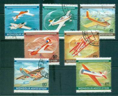 Mongolia-1980-Planes