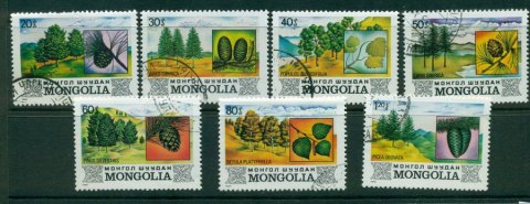 Mongolia-1982-Pine-Trees-CTO-Lot21217