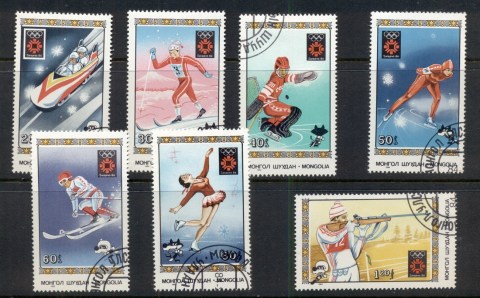 Mongolia-1984-Winter-Olympics-Sarajevo-CTO