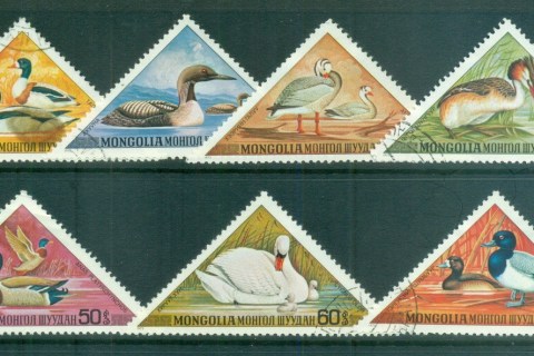 Mongolia-1973-Waterbirds