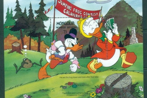 Mongolia-1987-Disney