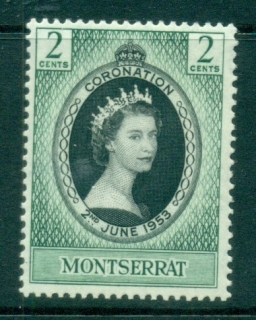 Montserrat-1953-QEII-Coronation-MUH