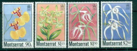 Montserrat-1985-Indigenous-Orchids-MUH