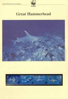 Montserrat-1999 WWF Great Hammerhead Shark