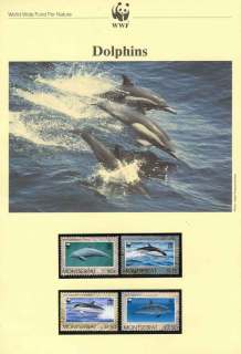 Montserrat-1990 WWF Dolphins