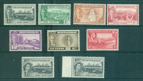 Montserrat-1950s-on-Assorted-oddments-MLH-Lot55203