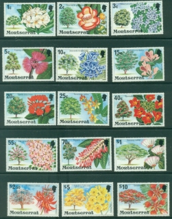 Montserrat-1976-Flowering-Trees-MUH