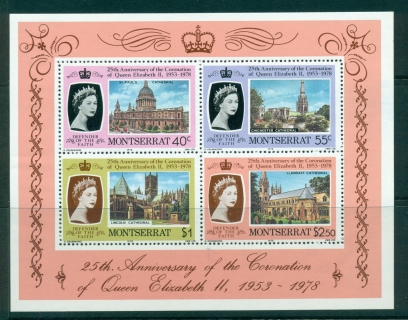 Montserrat-1978-QEII-Coronation-25th-Anniversary-MUHMS-MUH-Lot30257