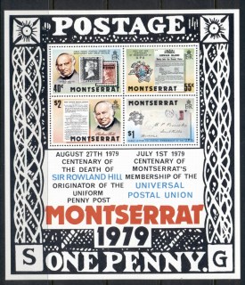 Montserrat-1979-Sir-Rowland-Hill-Death-Centenary-MS-MUH