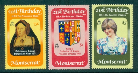 Montserrat-1982-Princess-Diana-21st-Birthday-MUH-Lot30254