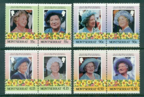 Montserrat-1985-Queen-Mother-80th-Birthday-MUH