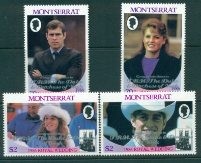 Montserrat-1986-Duke-Dutchess-of-York-Opt-MUH-Lot30260