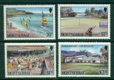 Montserrat-1986-Tourism-MUH-Lot21228