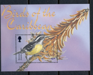 Montserrat-2003-Birds-of-the-Caribbean-MS-MUH