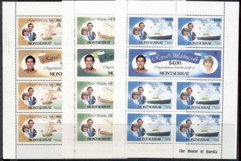 Montserrat-1981 Royal Wedding Charles & Diana