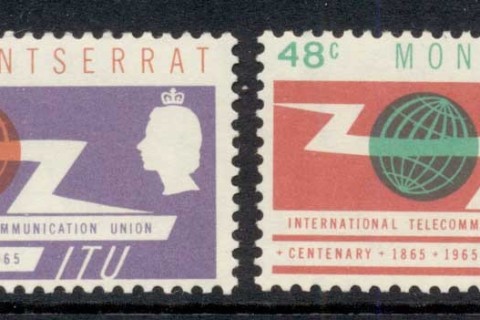 Montserrat-1965-ITU-Centenary-MUH