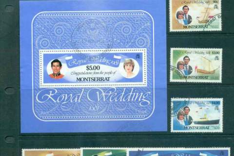 Montserrat-1981 Royal Wedding Charles & Diana