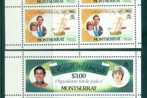 Montserrat-1981 Royal Wedding Charles & Diana