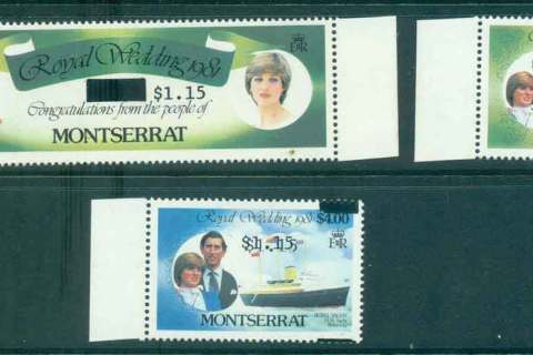 Montserrat-1981 Royal Wedding Charles & Diana