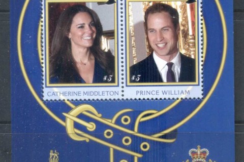 Montserrat-2011 Royal Engagement William & Kate $3 MS