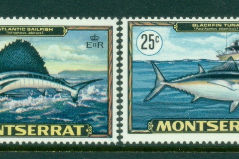 Montserrat-1969-Marine-Life-Fish-MUH