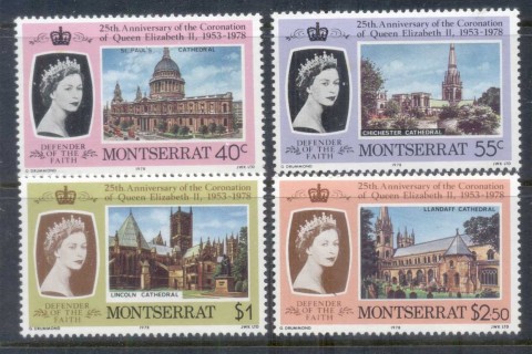 Montserrat-1978-QEII-Coronation-25th-Anniversary-MUH