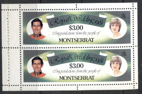 Montserrat-1981-Royal-Wedding-Charles-Diana-3-booklet-pane-MUH