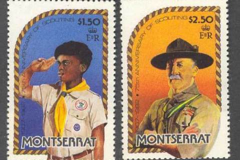 Montserrat-1982-Scouts-MUH-Lot12027