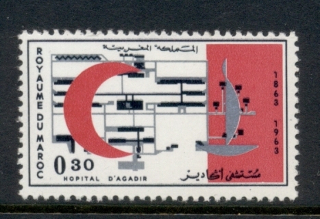 Morocco 1963 Red Cross Centenary