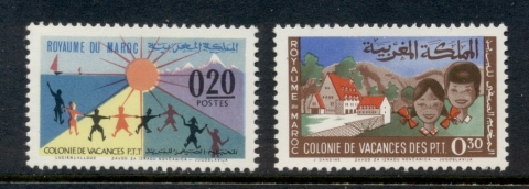 Morocco 1964 vacation Camps for Children