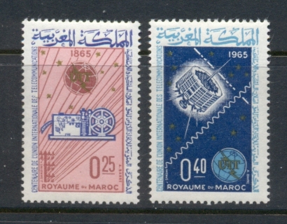 Morocco 1965 ITU Centenary