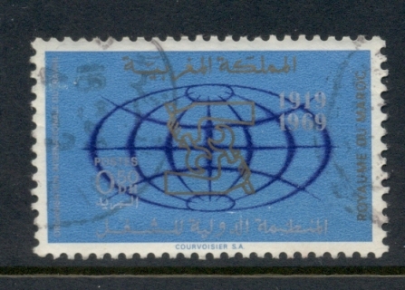 Morocco 1969 ILO 50th Anniv